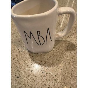 RAE DUNN Artisan Collection "MBA" Mug By Magenta